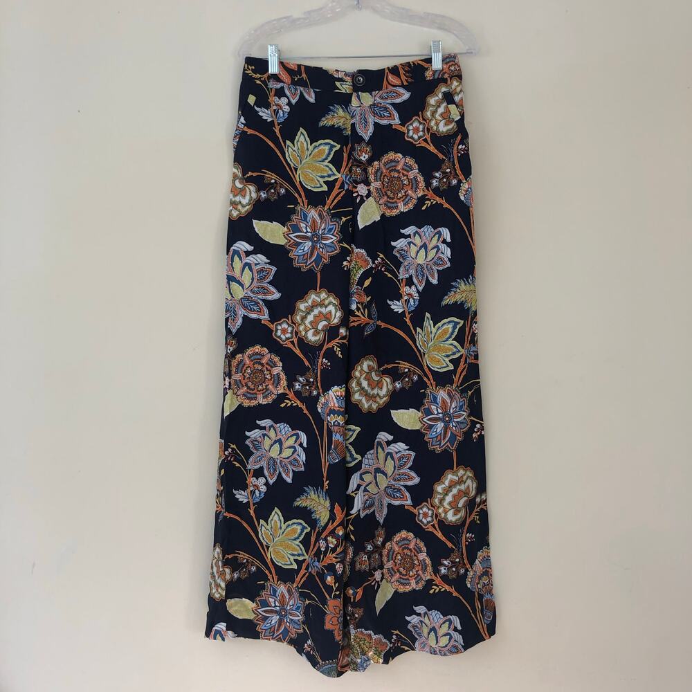Anthropologie x Maeve Sunshine Wide-Leg Pants Size 8 NWT - Picture 7 of 9